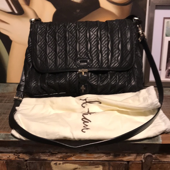 Quilted leather lambskin cole haan bag - large - Picture 3 of 12